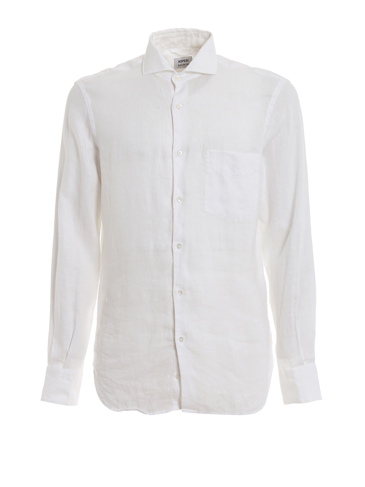 Aspesi Sem Ii Linen in White for Men Mens Shirts Aspesi Shirts 
