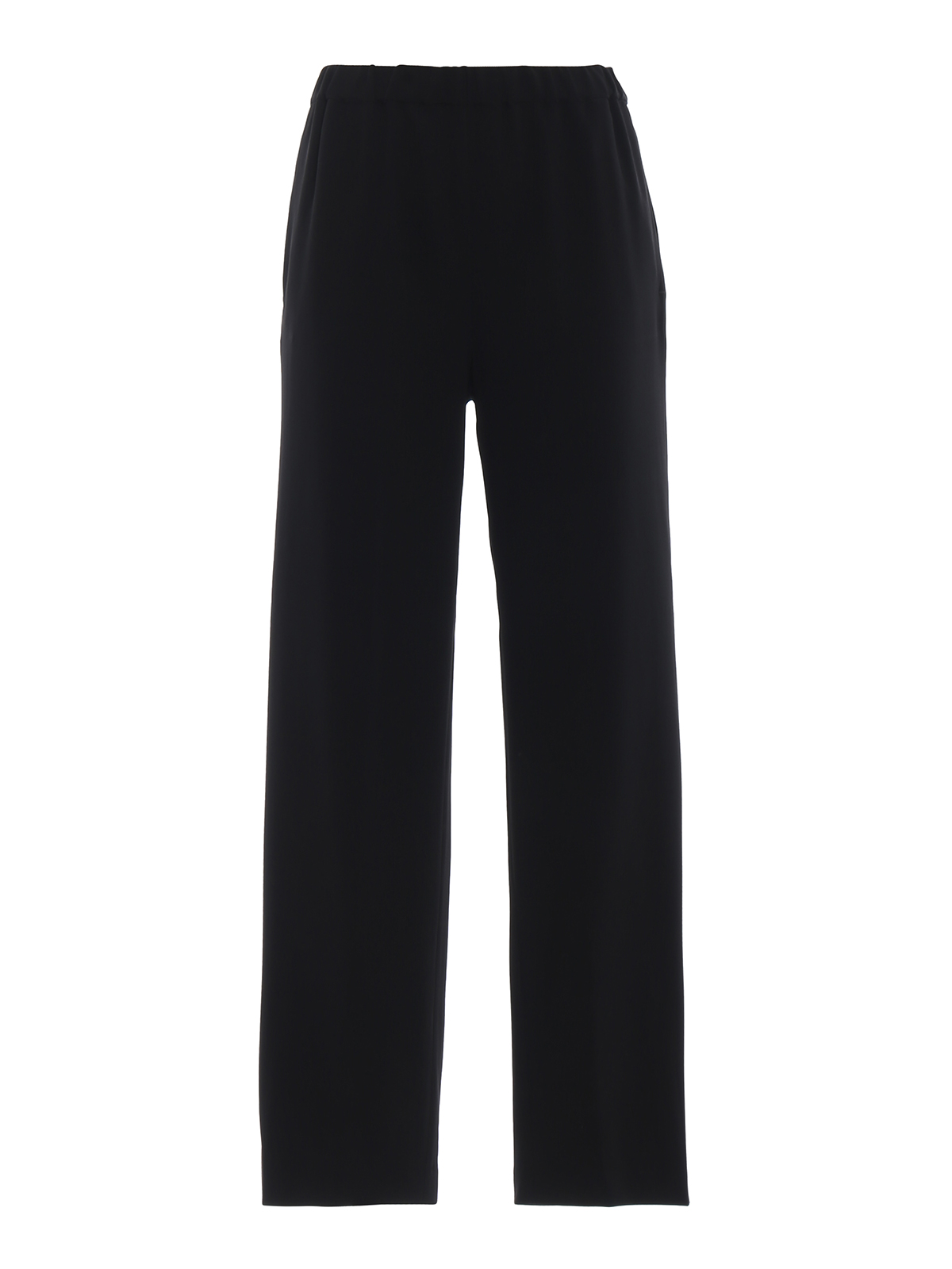 wide leg pull on trousers