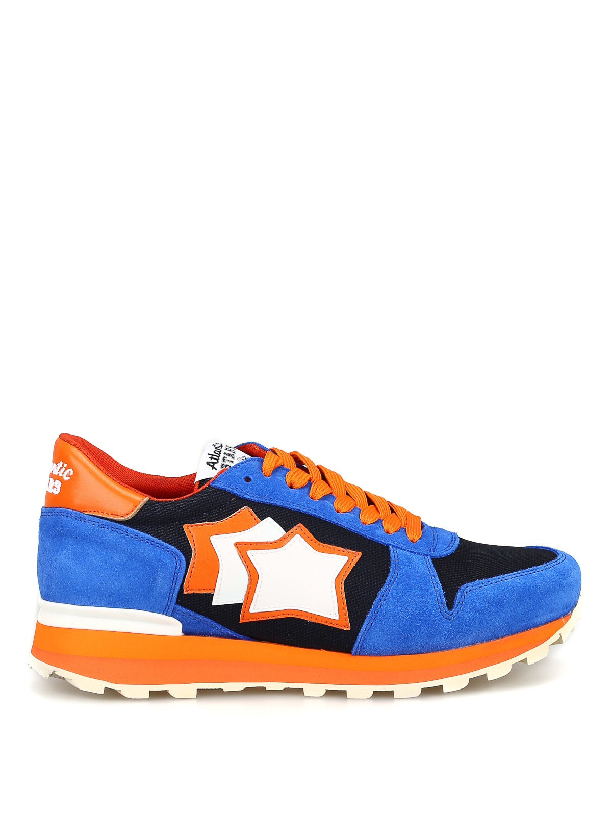Atlantic Stars - Sneaker Sirius blu e arancio - sneakers -  SIRIUSCNAPRLAABE013