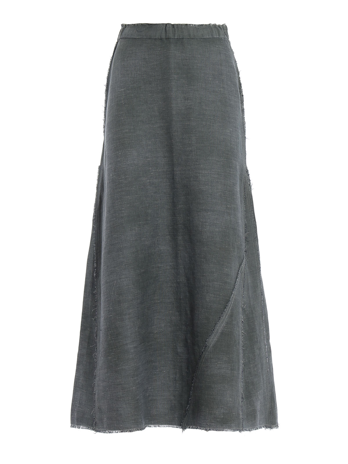 Avant Toi - True hemp and cotton A-line long skirt - Long skirts ...