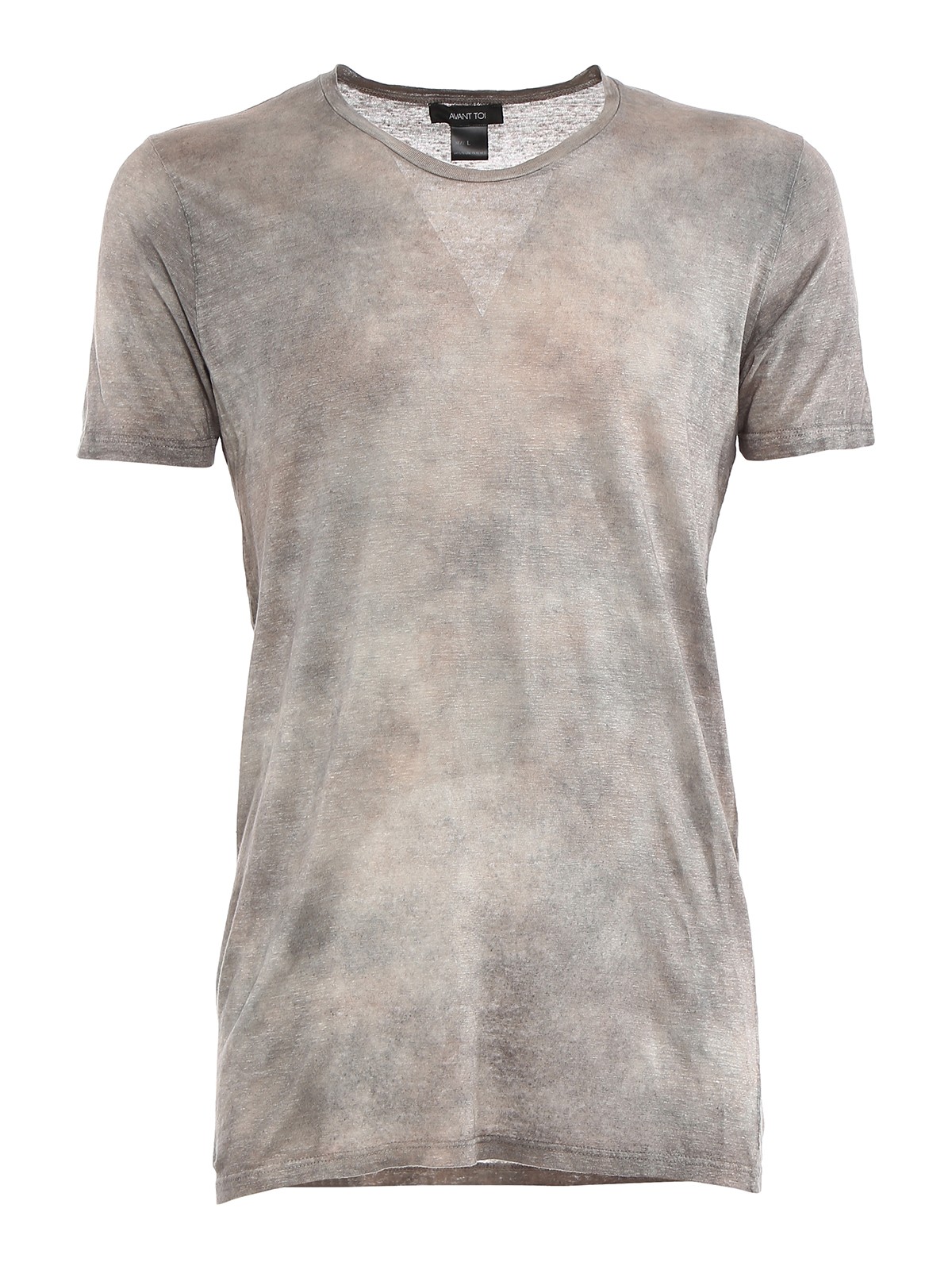 faded effect t shirt