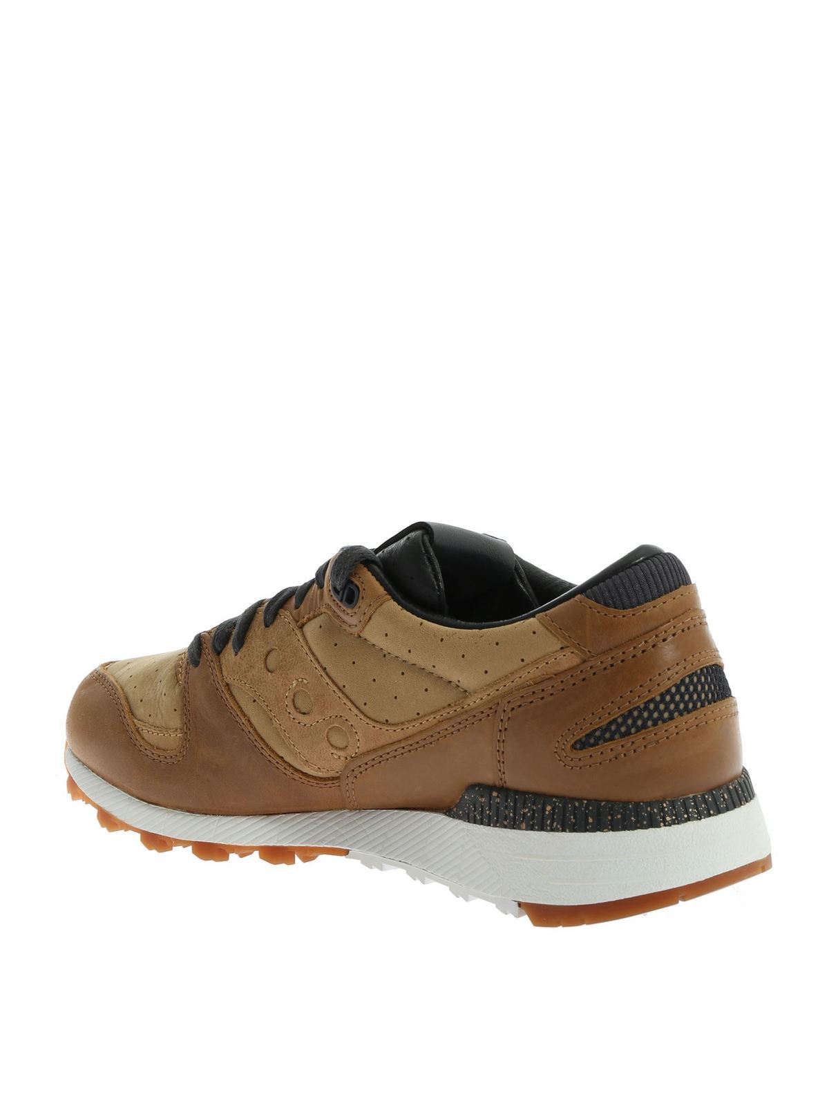 Saucony - Azura sneakers in brown 