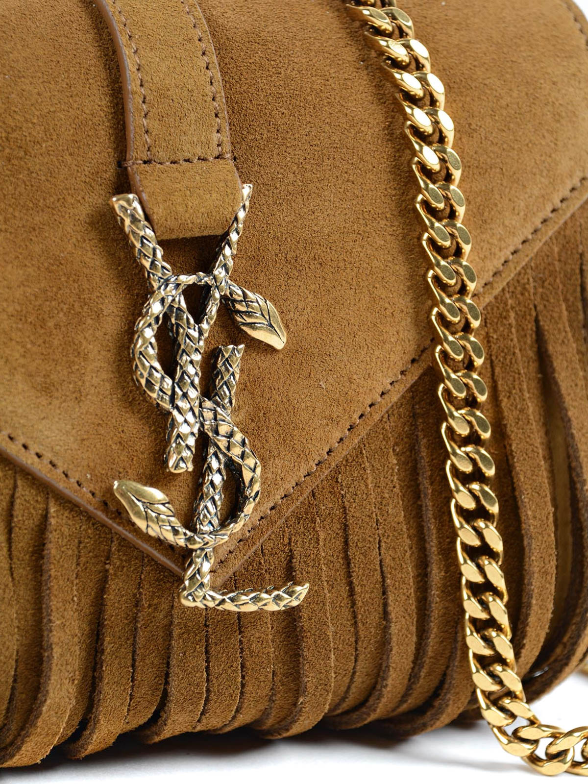 saint laurent suede backpack