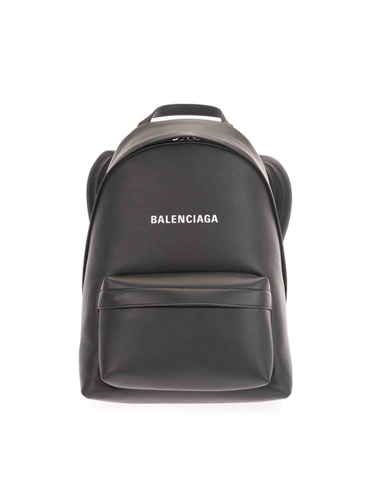 Backpacks Balenciaga - Leather Everyday small ackpack - 552379DLQ4N1000