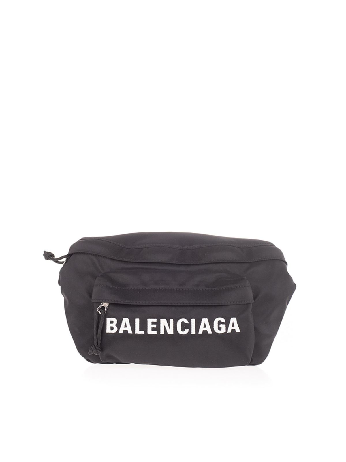 Belt bags Balenciaga - Wheel belt bag in black - 533009H851N1000