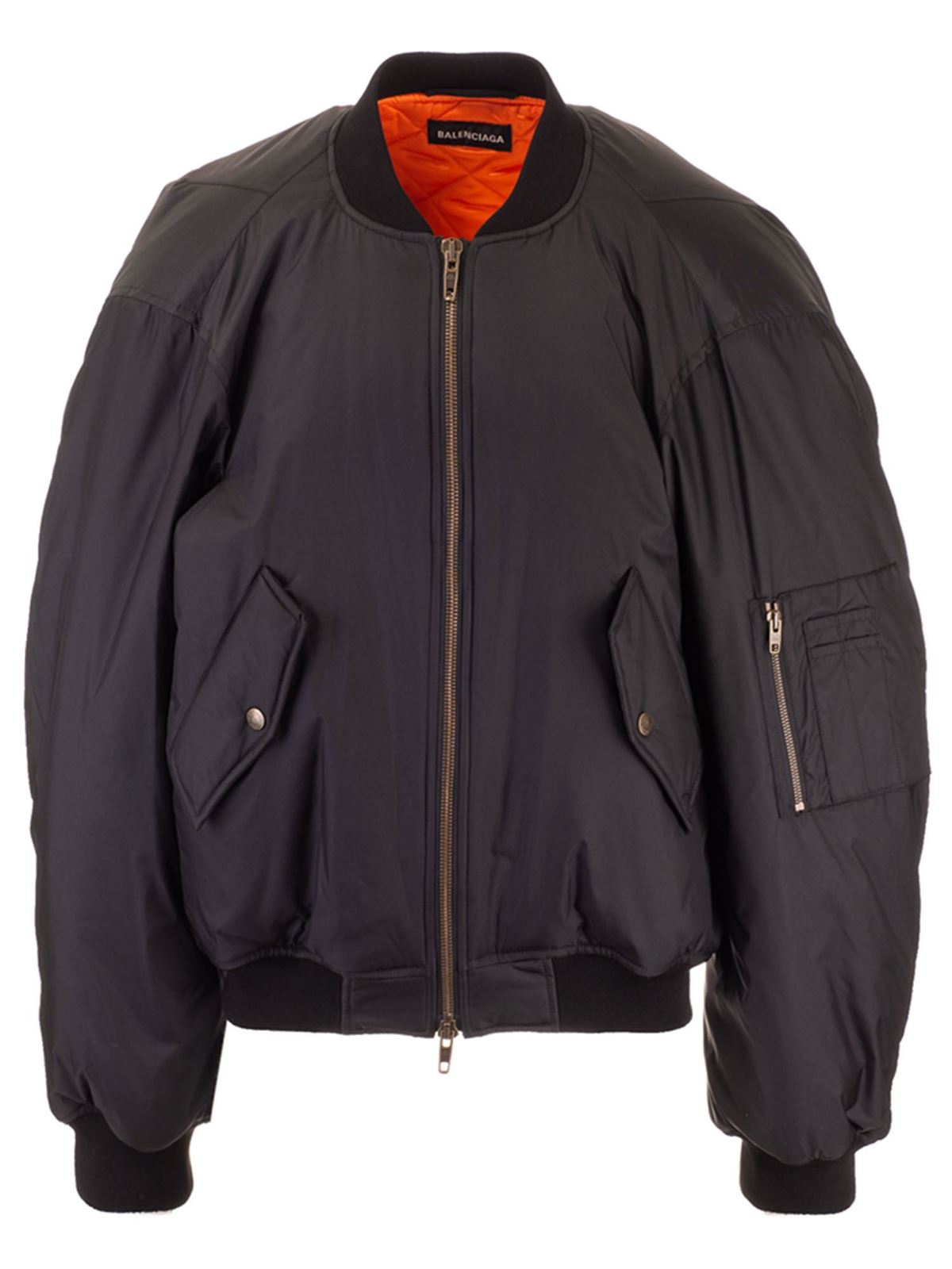 Bombers Balenciaga - Padded bomber jacket in black - 642147TIO541000