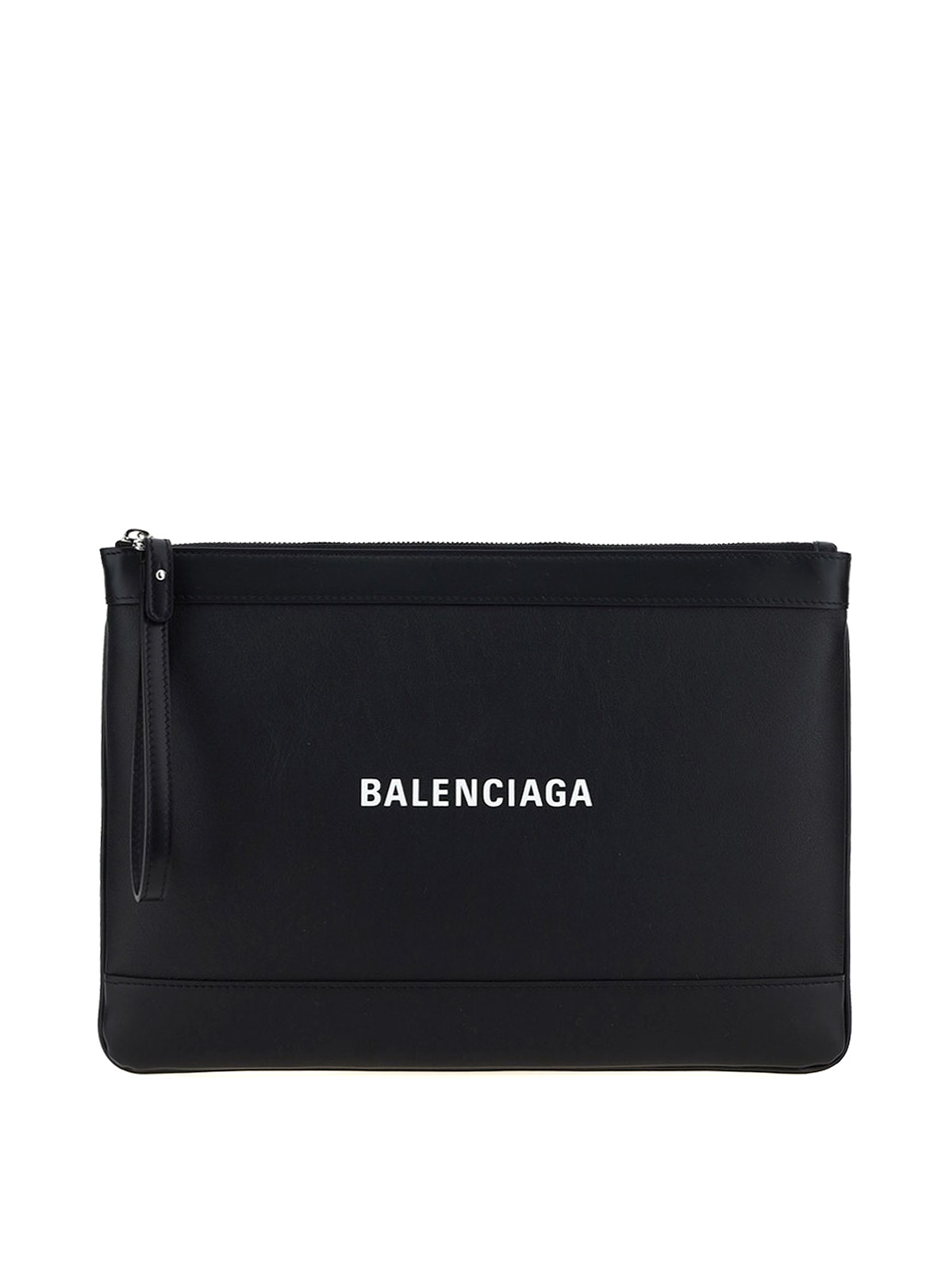 Balenciaga - Leather clutch bag - clutches - 63874418D1N1000 | iKRIX.com