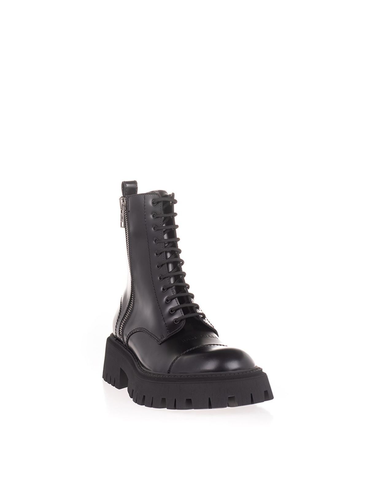 black balenciaga boots