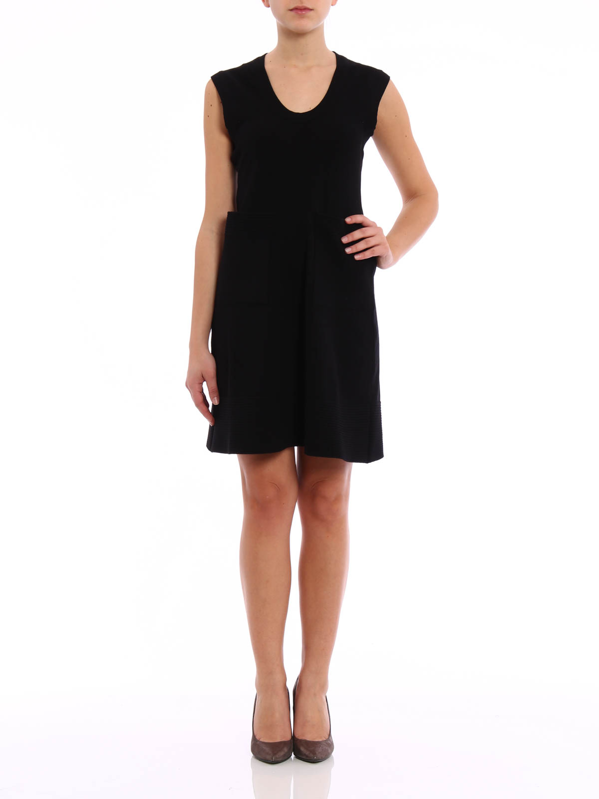 Vestidos media pierna Balenciaga - Vestido Negro - 412906T60861000