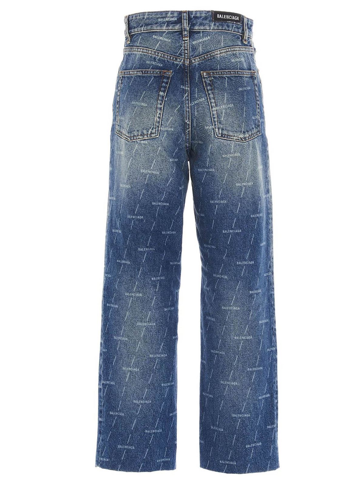 balenciaga monogram jeans
