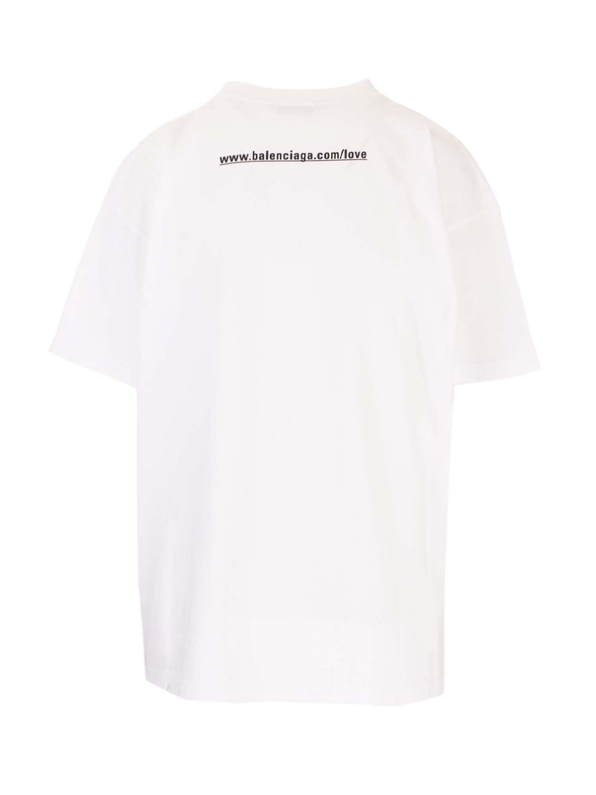 تی شرت Balenciaga - I Love U T-shirt in 