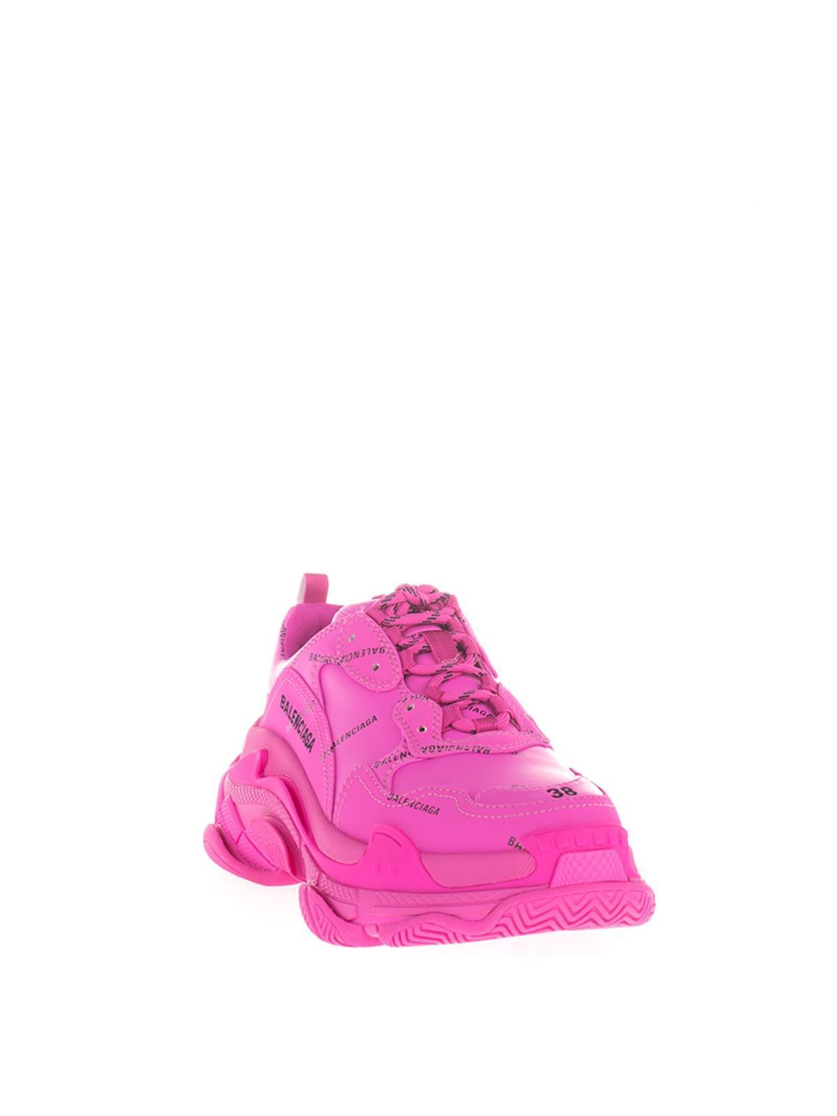scarpe balenciaga rosa