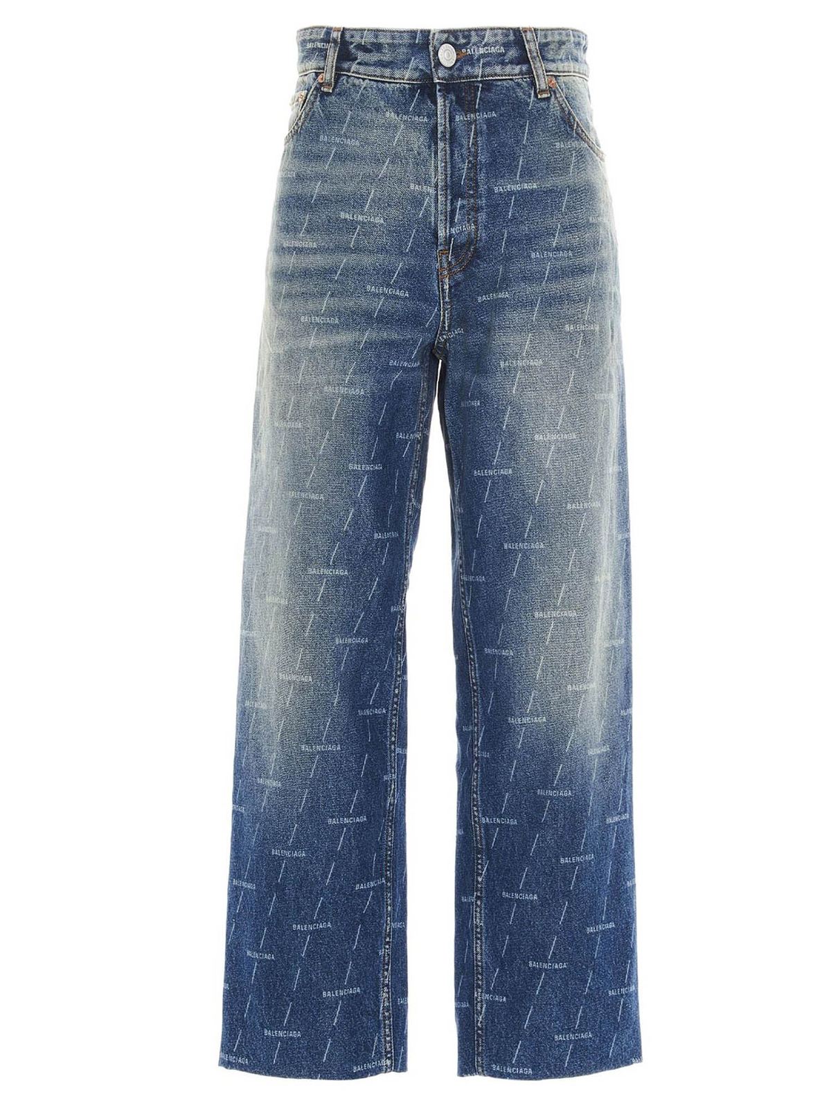 balenciaga monogram jeans