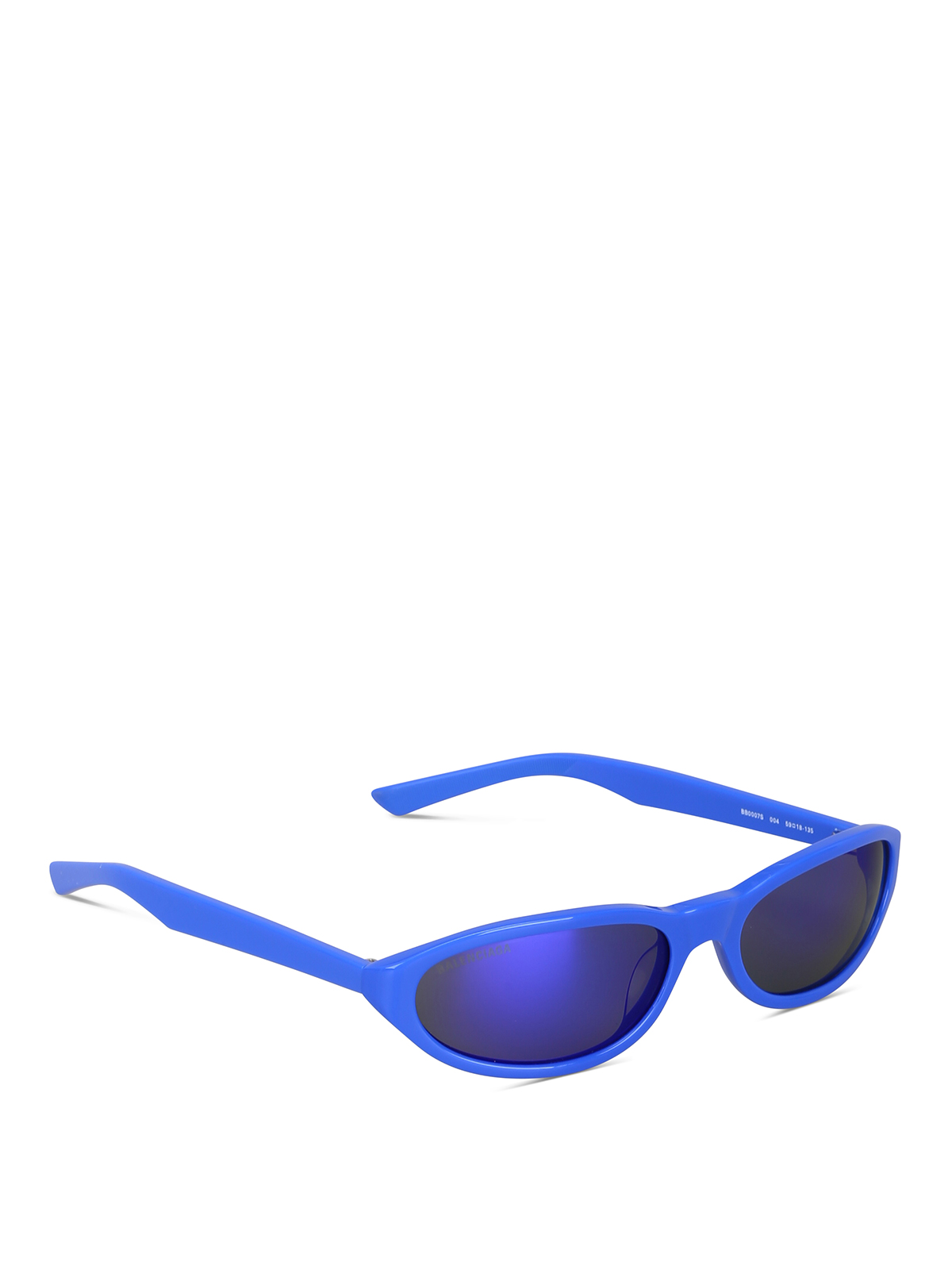 balenciaga sunglasses blue