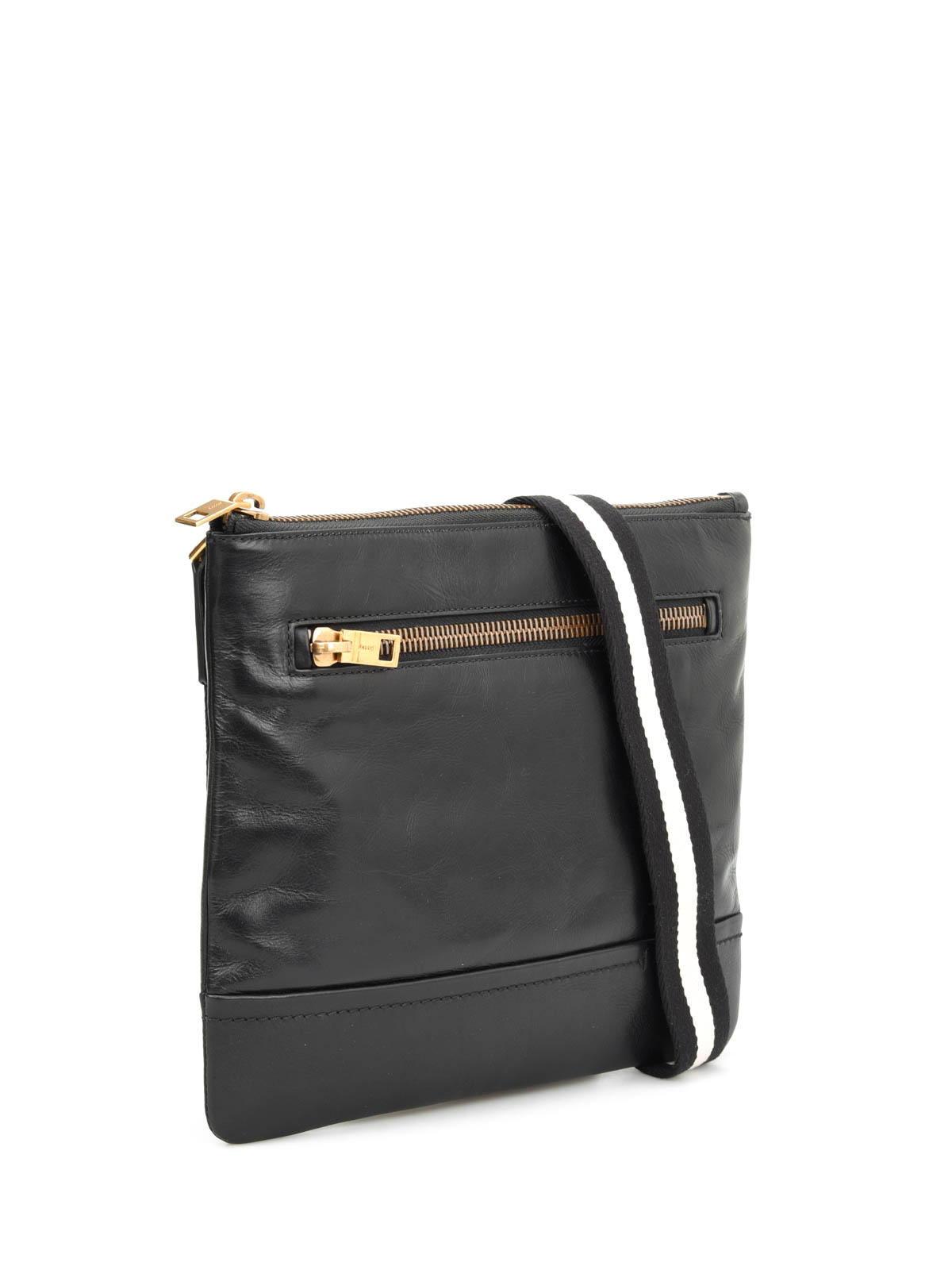 Leather square cross body bag by Bally - cross body bags | iKRIX