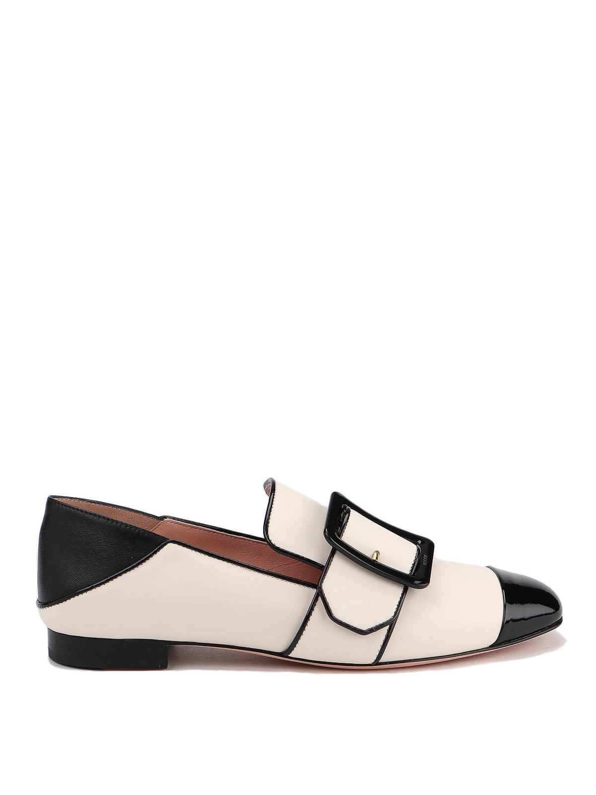 bally janelle leather slippers