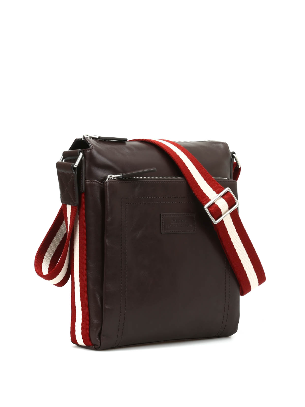 Bally Brown Leather Messenger Bag | danielaboltres.de