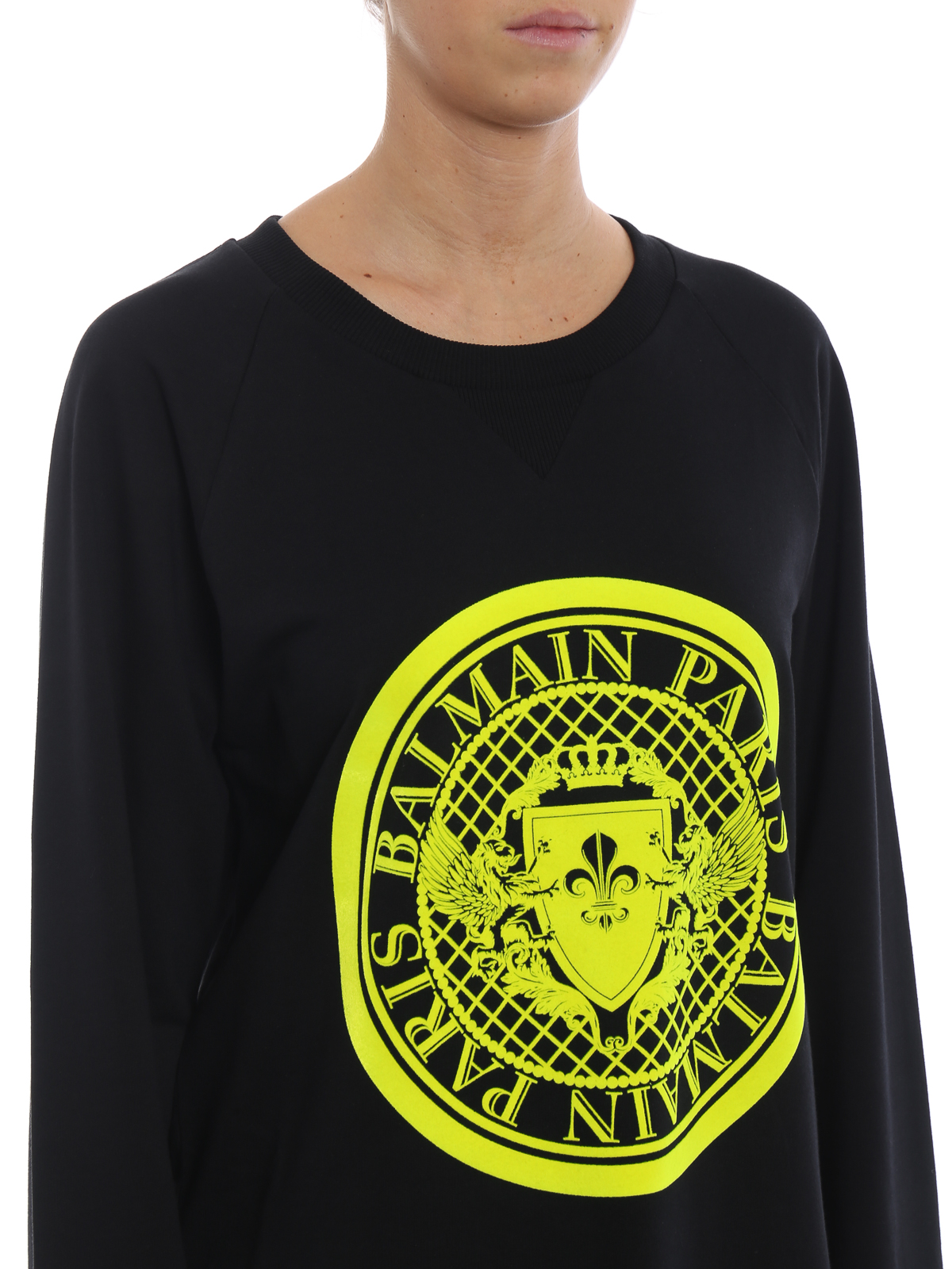 yellow balmain hoodie