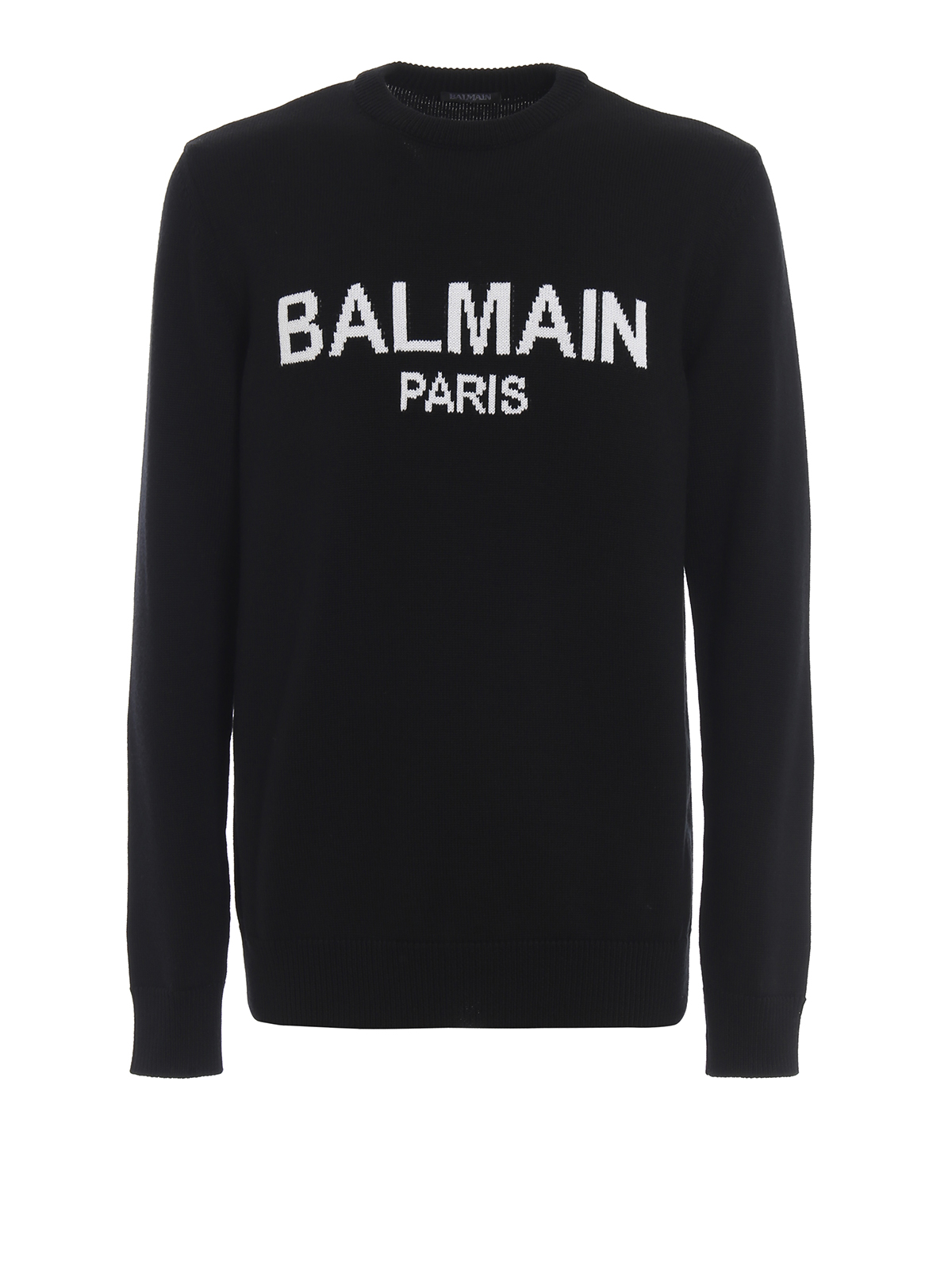Crew necks Balmain - Balmain Paris sweater - RH13662K060EAB | iKRIX.com