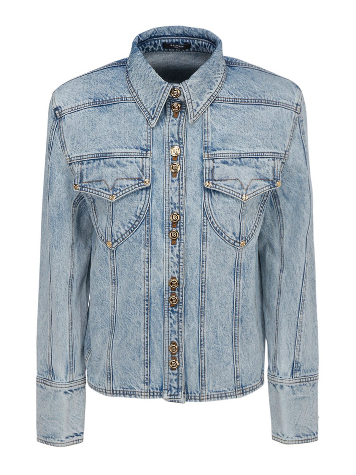 balmain denim jacket