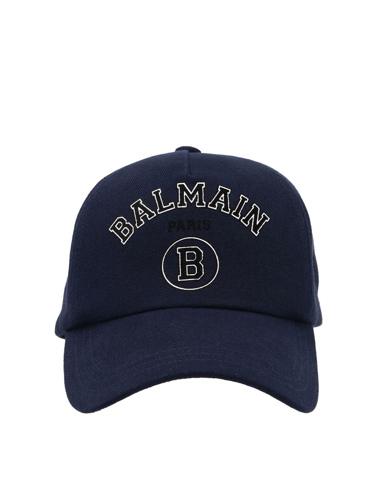 Balmain - Printed logo cap - hats & caps - VH1XA000B0156UB | iKRIX.com