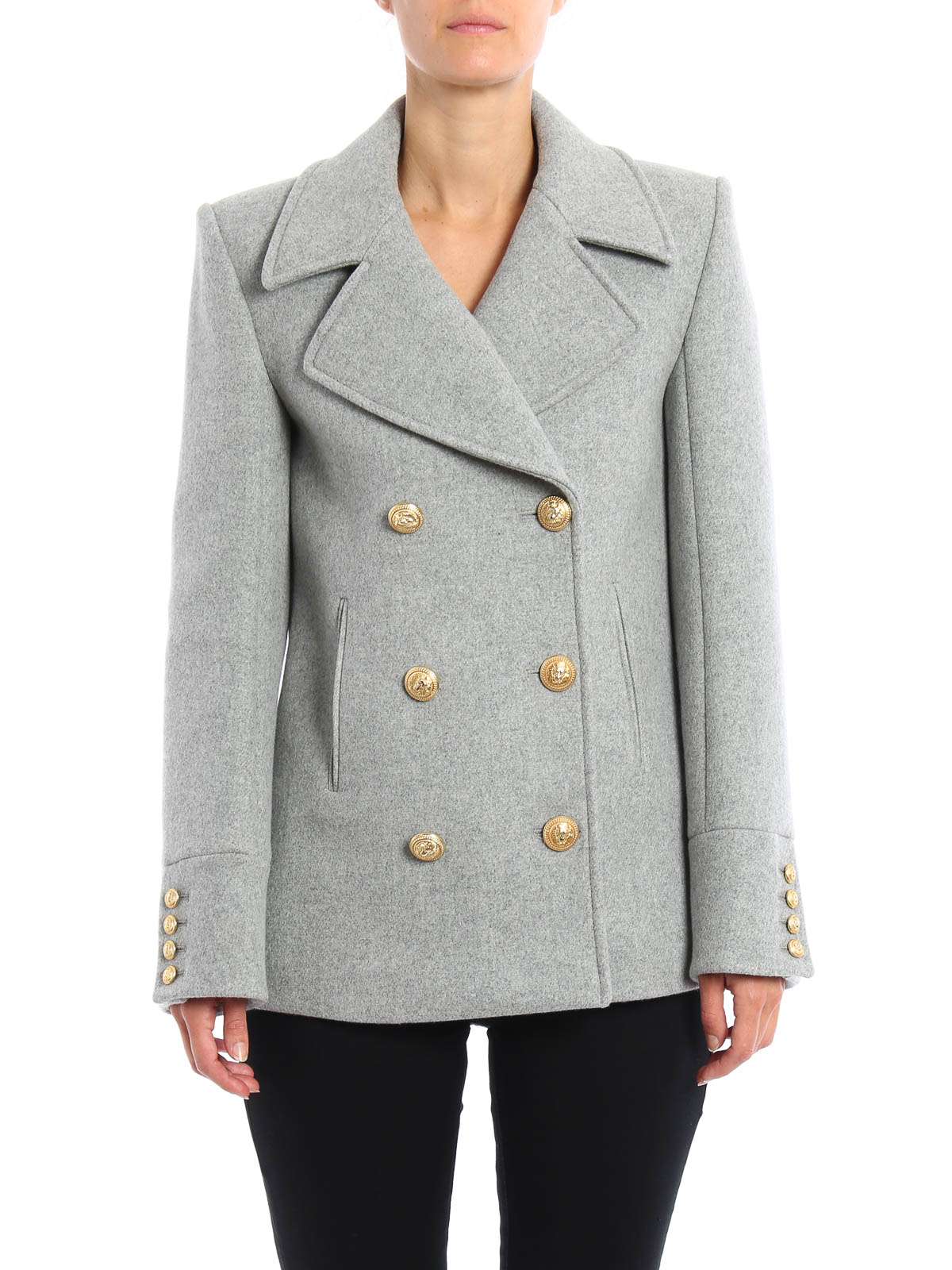 Catastrofaal systeem titel Casual jackets Balmain - Wool and cashmere blazer jacket - 2225235NC4525