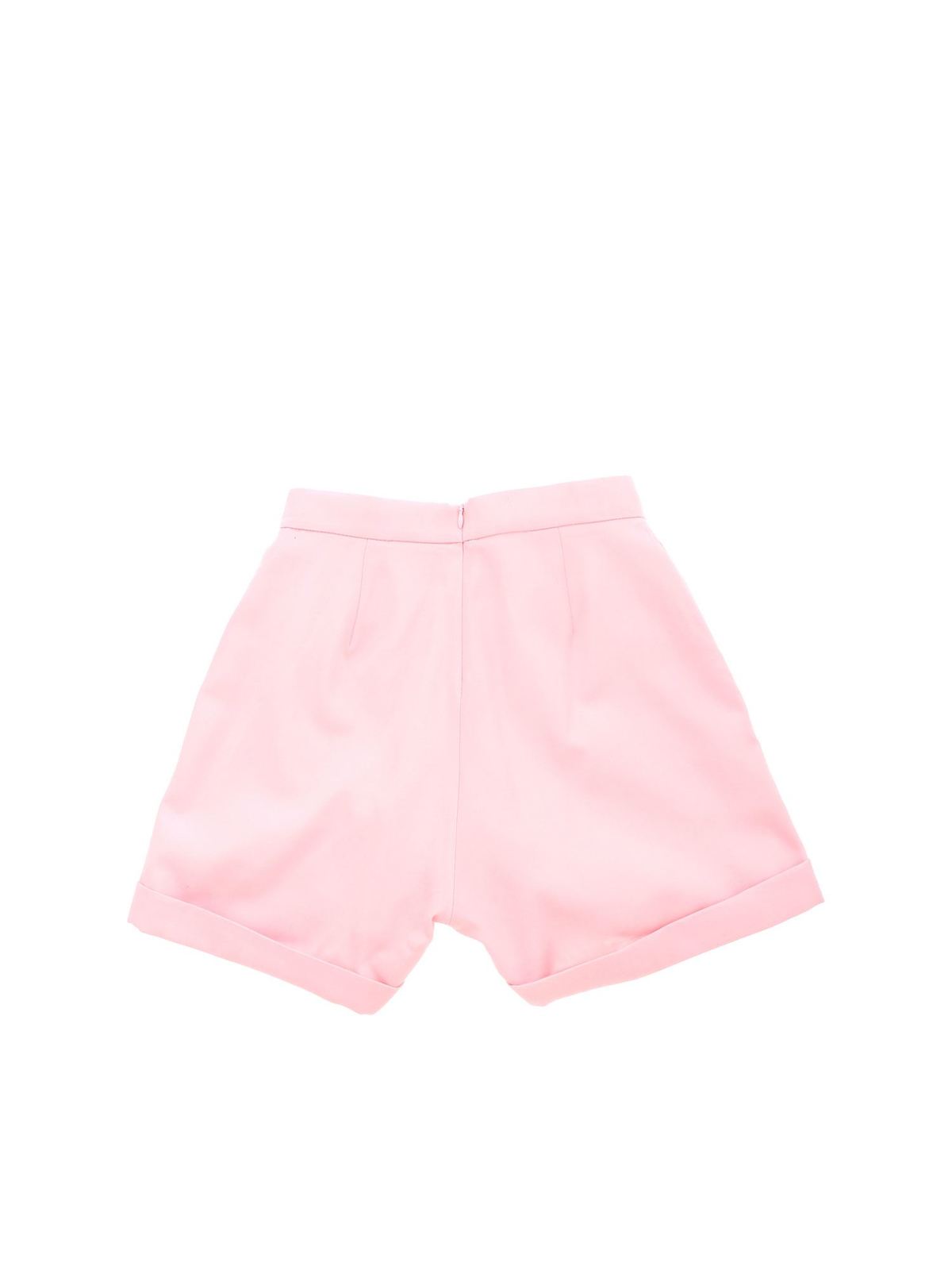 شلوارک Balmain - Shorts in pink with 