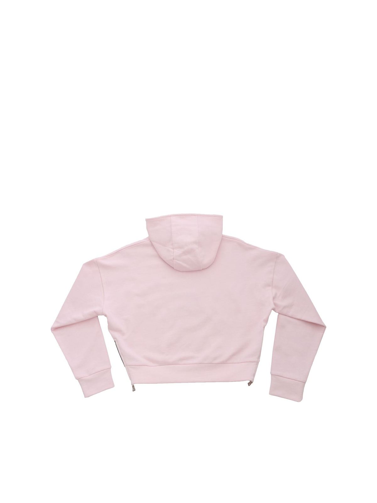 pink balmain hoodie