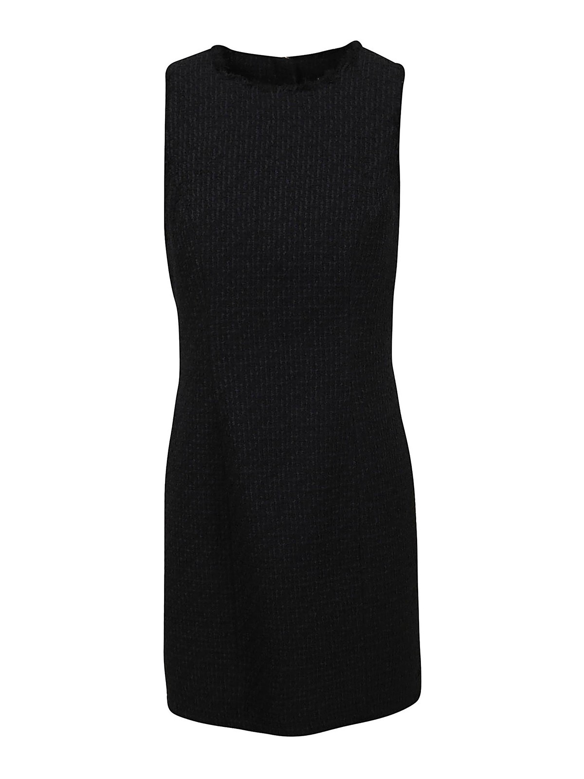 Balmain - Tweed sleeveless dress - short dresses - UF16104C2570PA