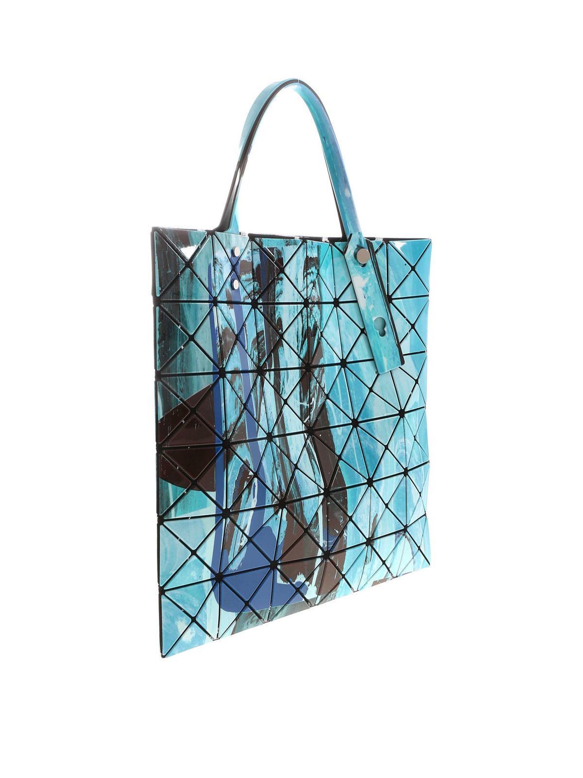 Totes bags Bao Bao Issey Miyake - Gravity Paint tote in light blue