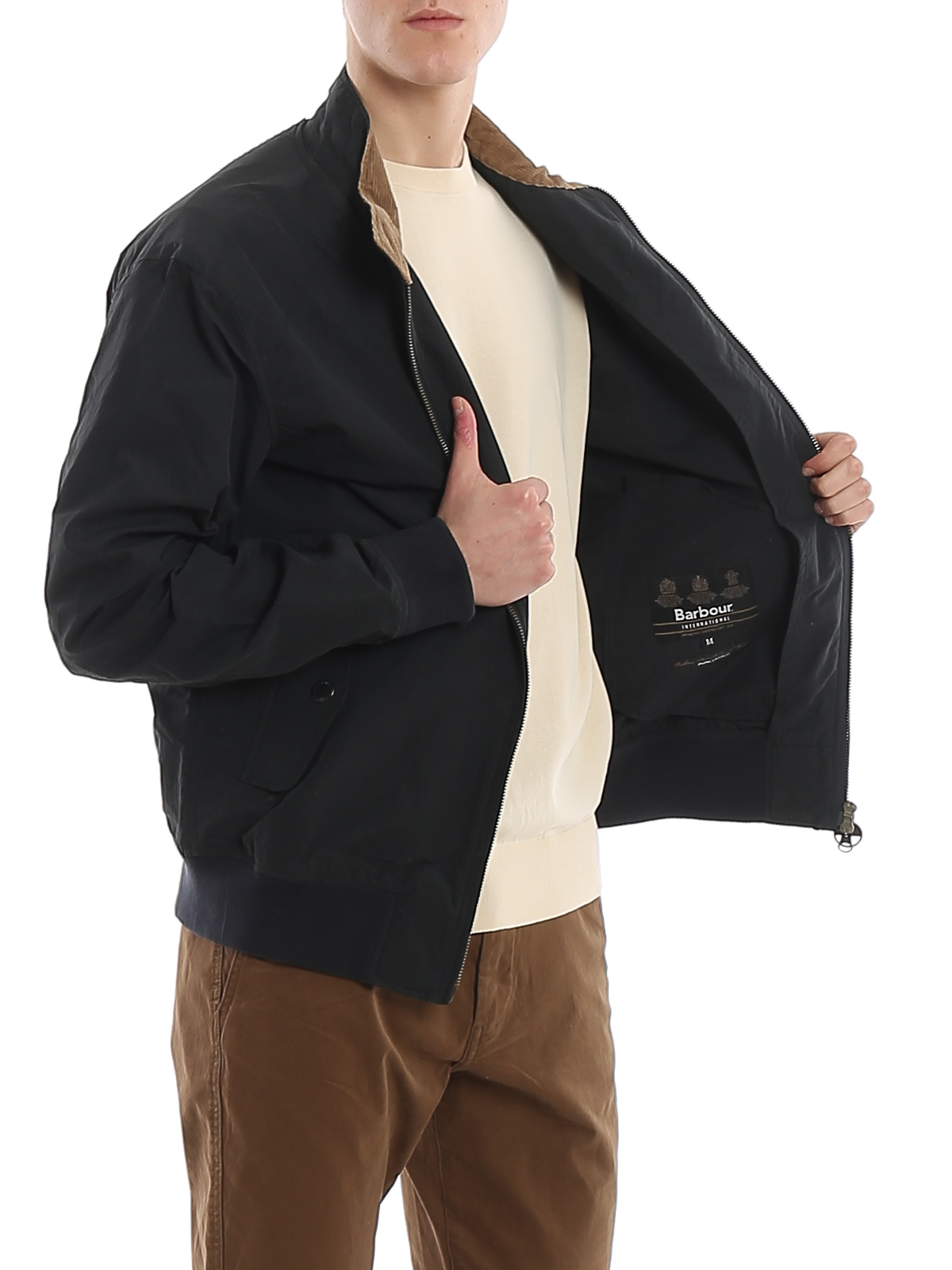 barbour rectifier harrington jacket