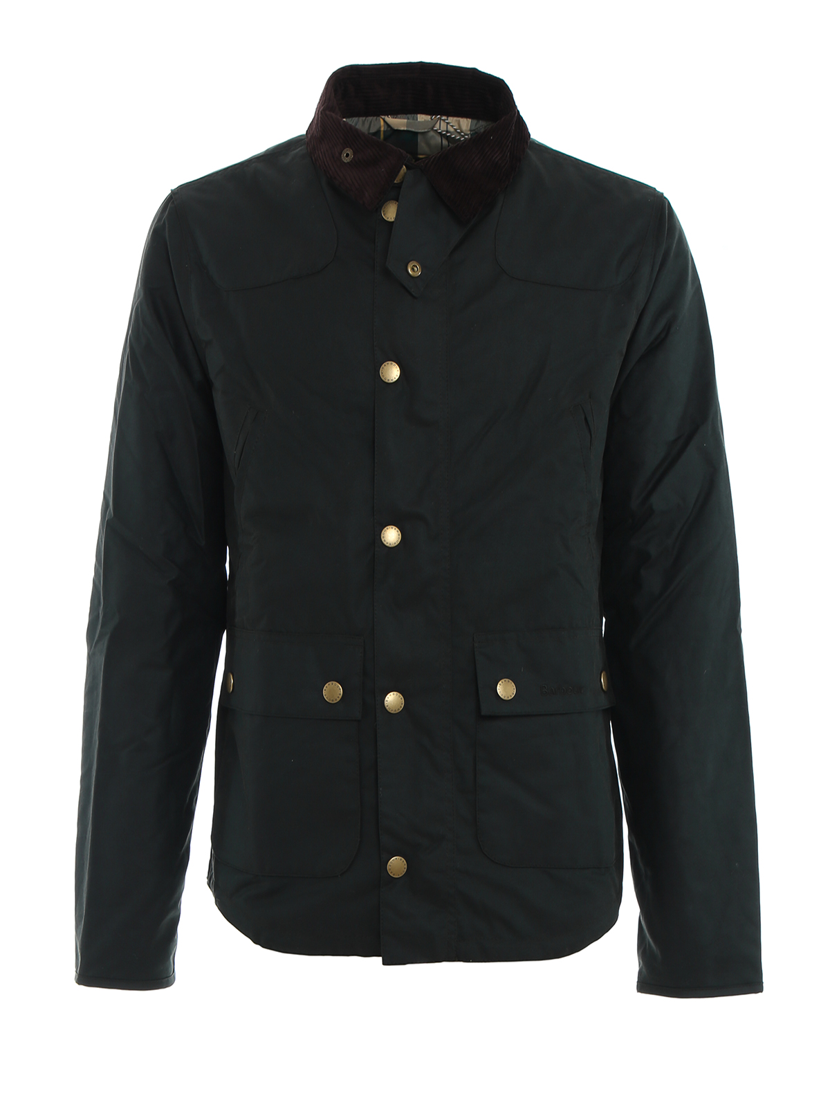 Casual jackets Barbour - Reelin Sage Wax Jacket - MWX1106SG51 | iKRIX.com