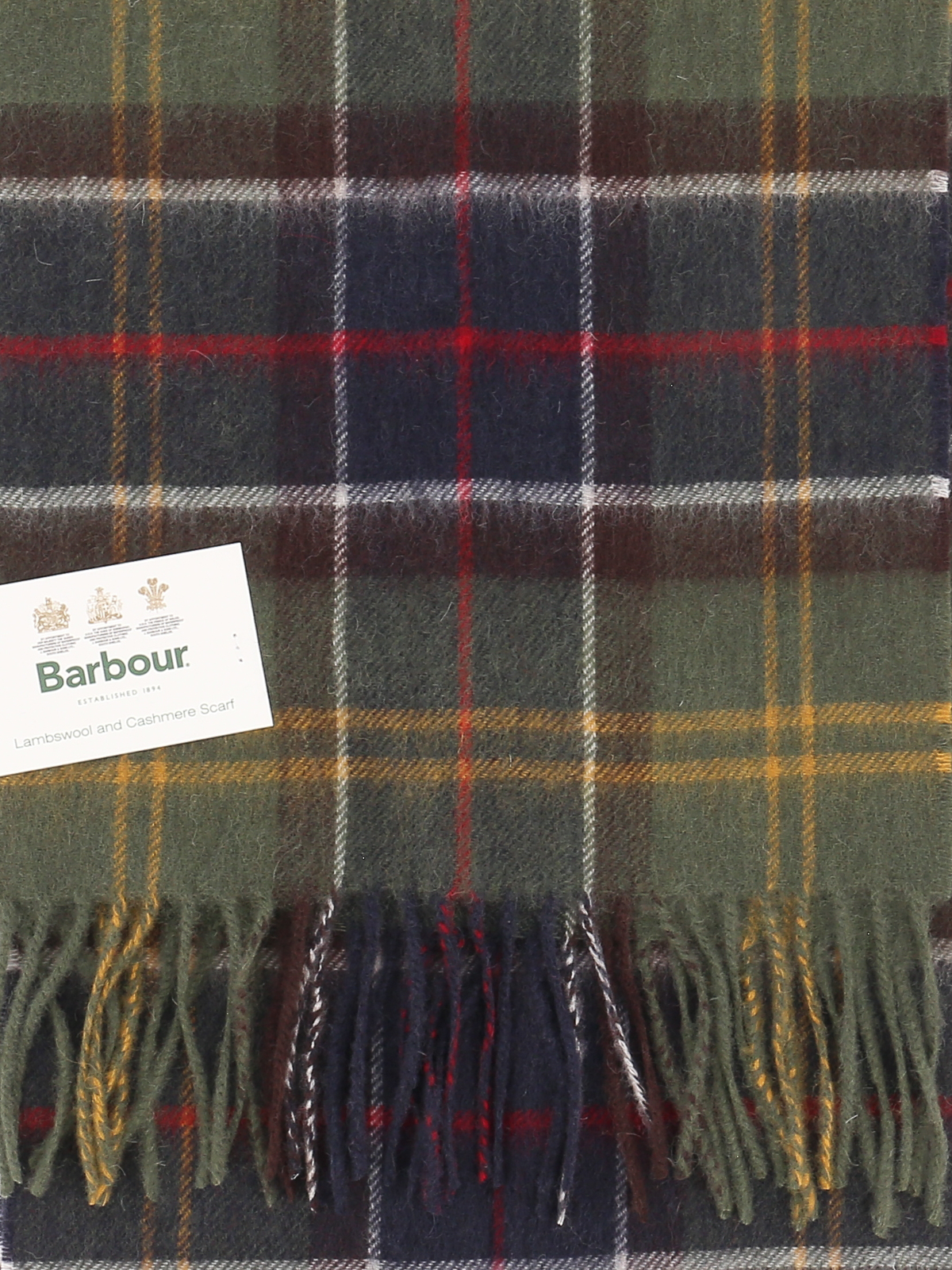 tartan barbour scarf