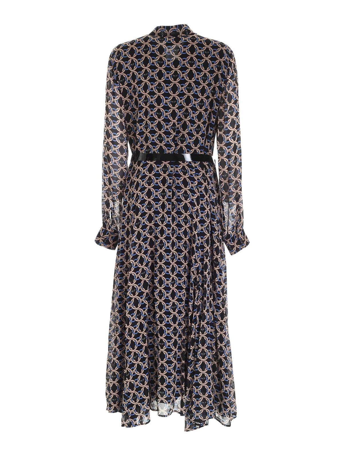 ماکسی Be Blumarine - Long shirt dress in black - 22129534 | iKRIX