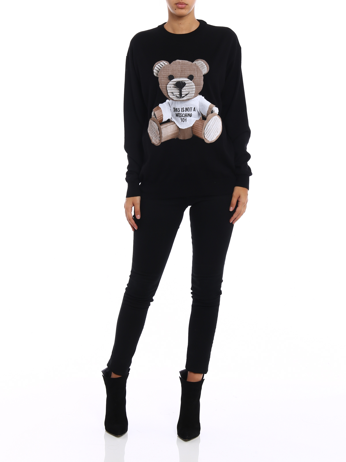 moschino bear sweater