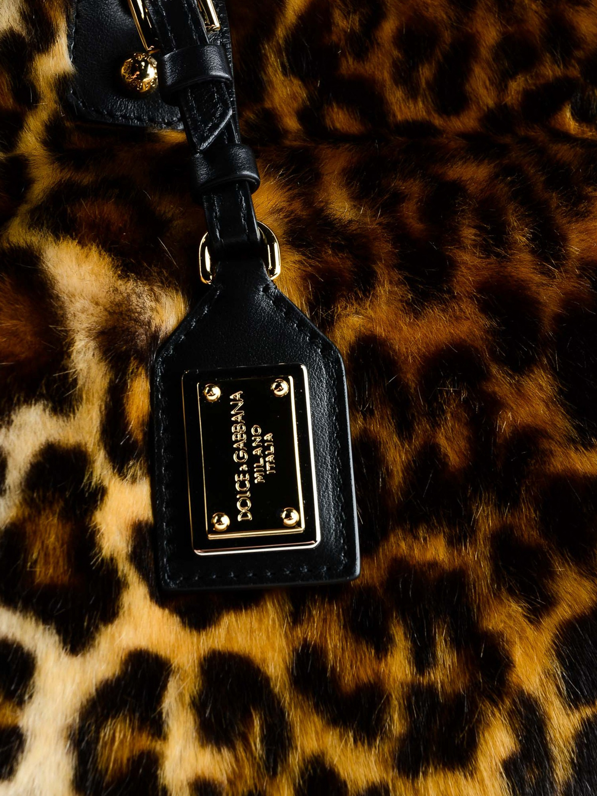 dolce gabbana animal print bag