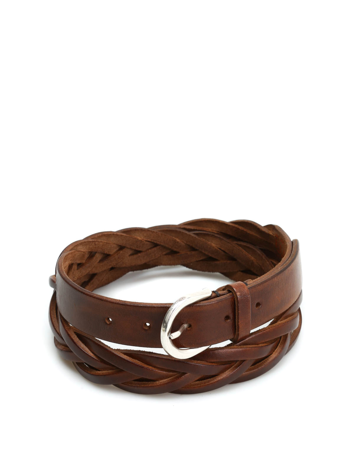 Belts Belsire - Hand-woven leather belt - 281INLHTDM100 | iKRIX.com