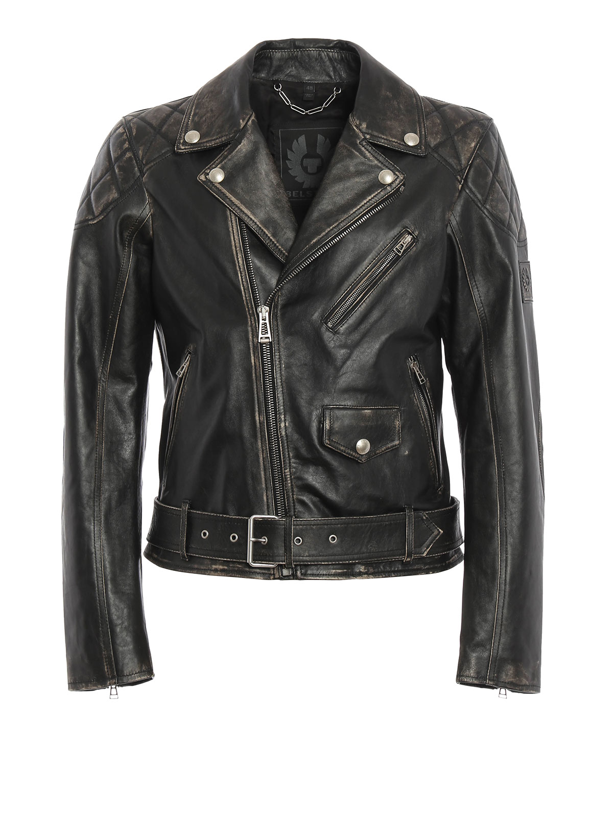 Leather jacket Belstaff - Arlingham leather biker jacket ...