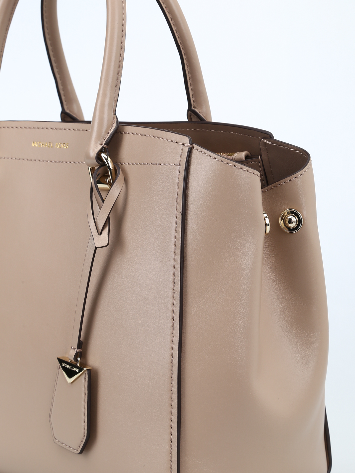 smooth leather tote - totes bags 