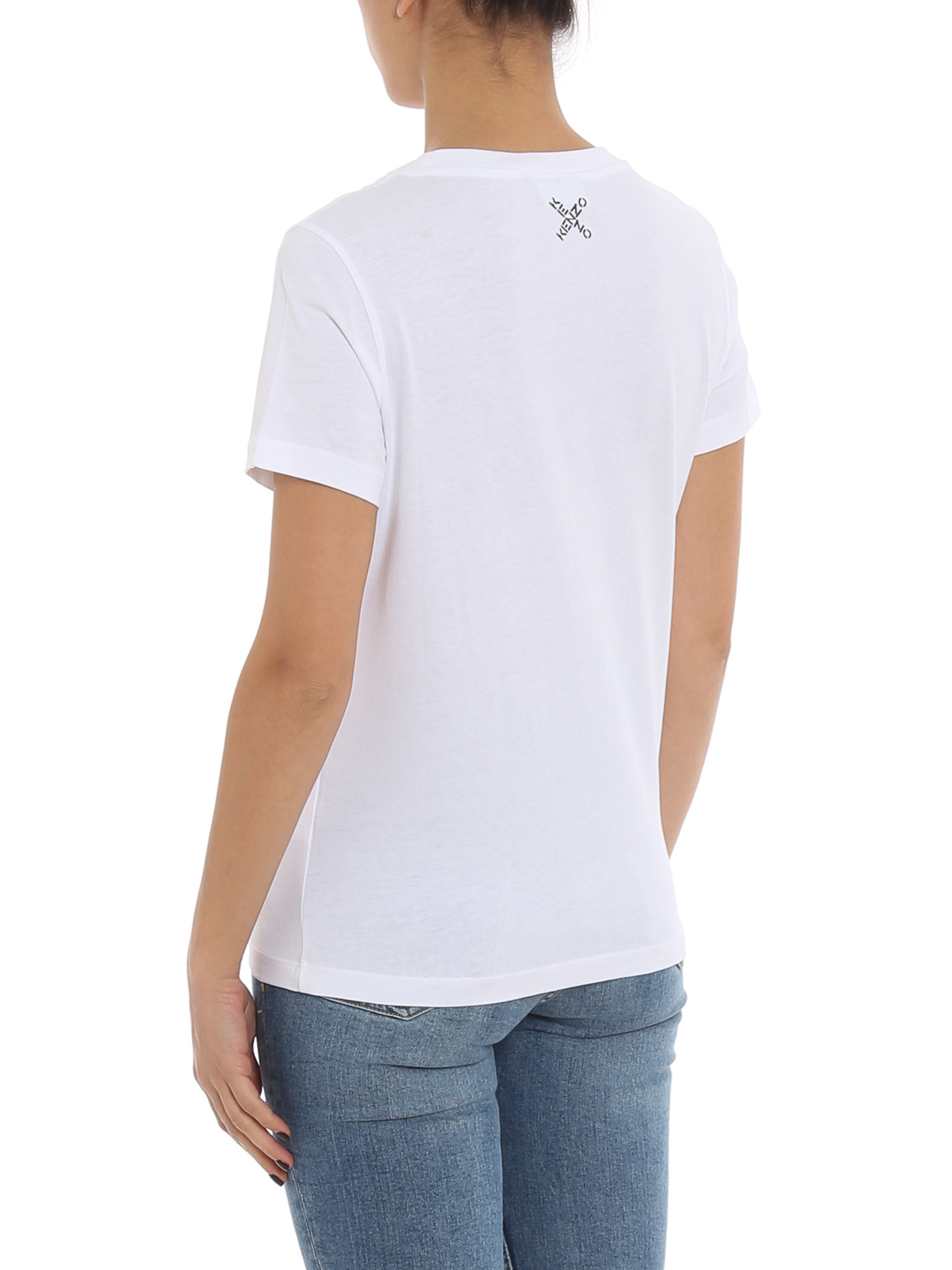 kenzo sleeve logo t shirt