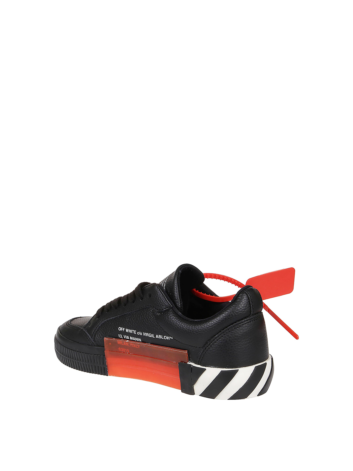 Normalt Tick skridtlængde Trainers Off-White - Black low-top vulcanized sneakers -  OWIA178E19D681051001