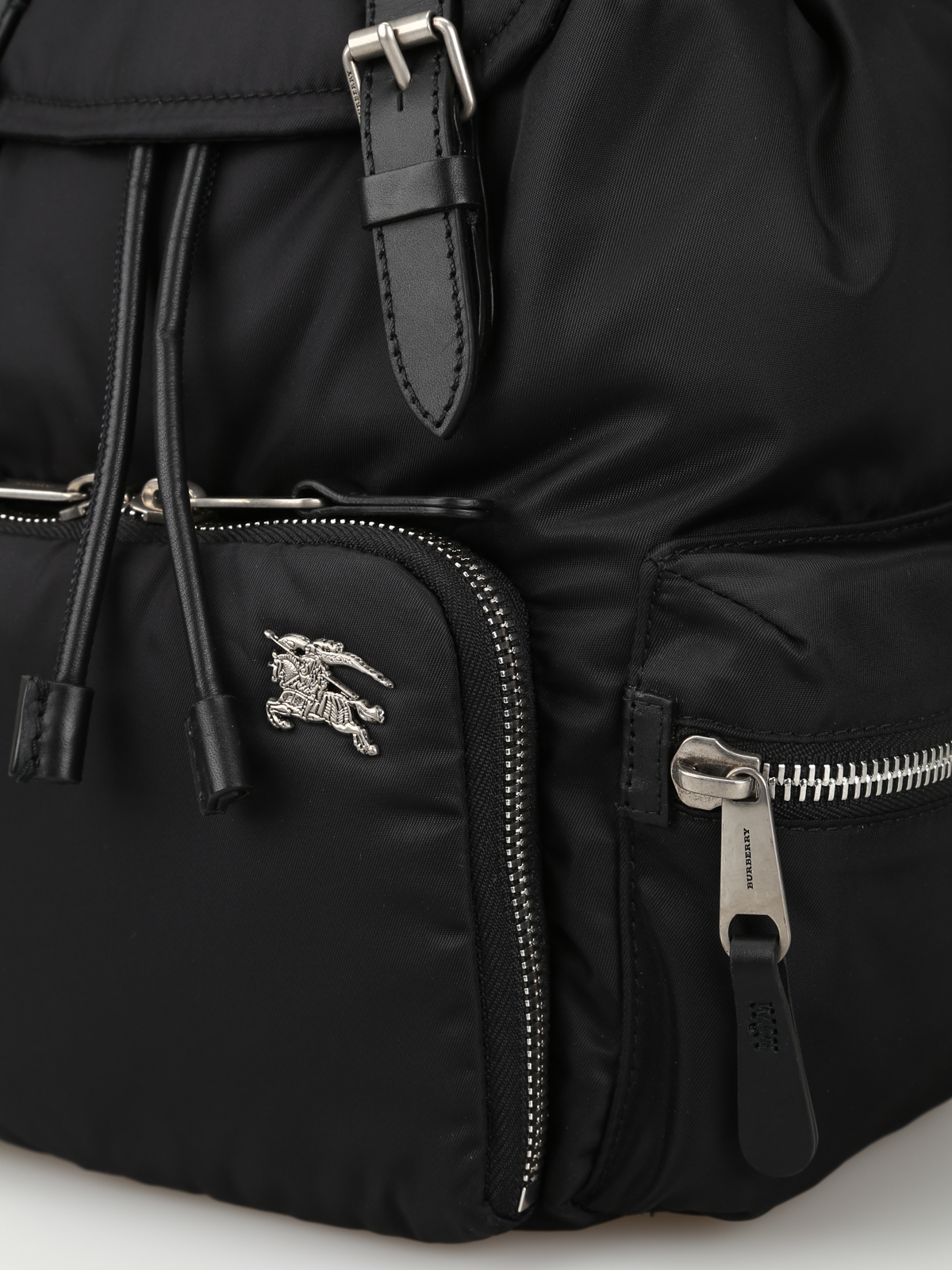 Backpacks Burberry - Black puffer nylon medium rucksack - 8006720