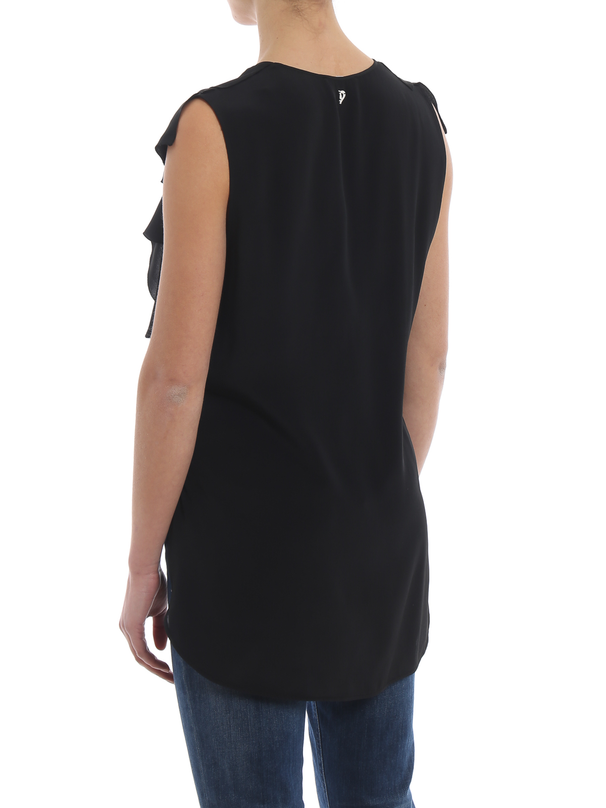silk blend tank