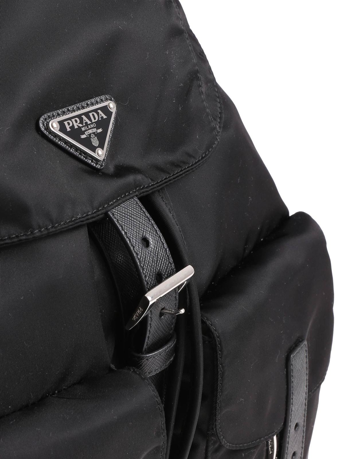 prada technical backpack