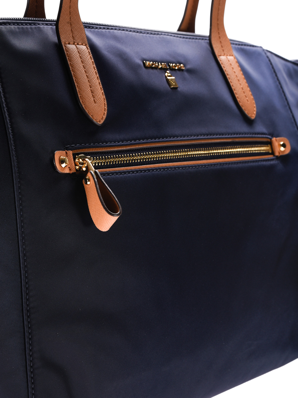 Michael Kors - Blue nylon top zip tote - totes bags - 30F7GO2T3C414
