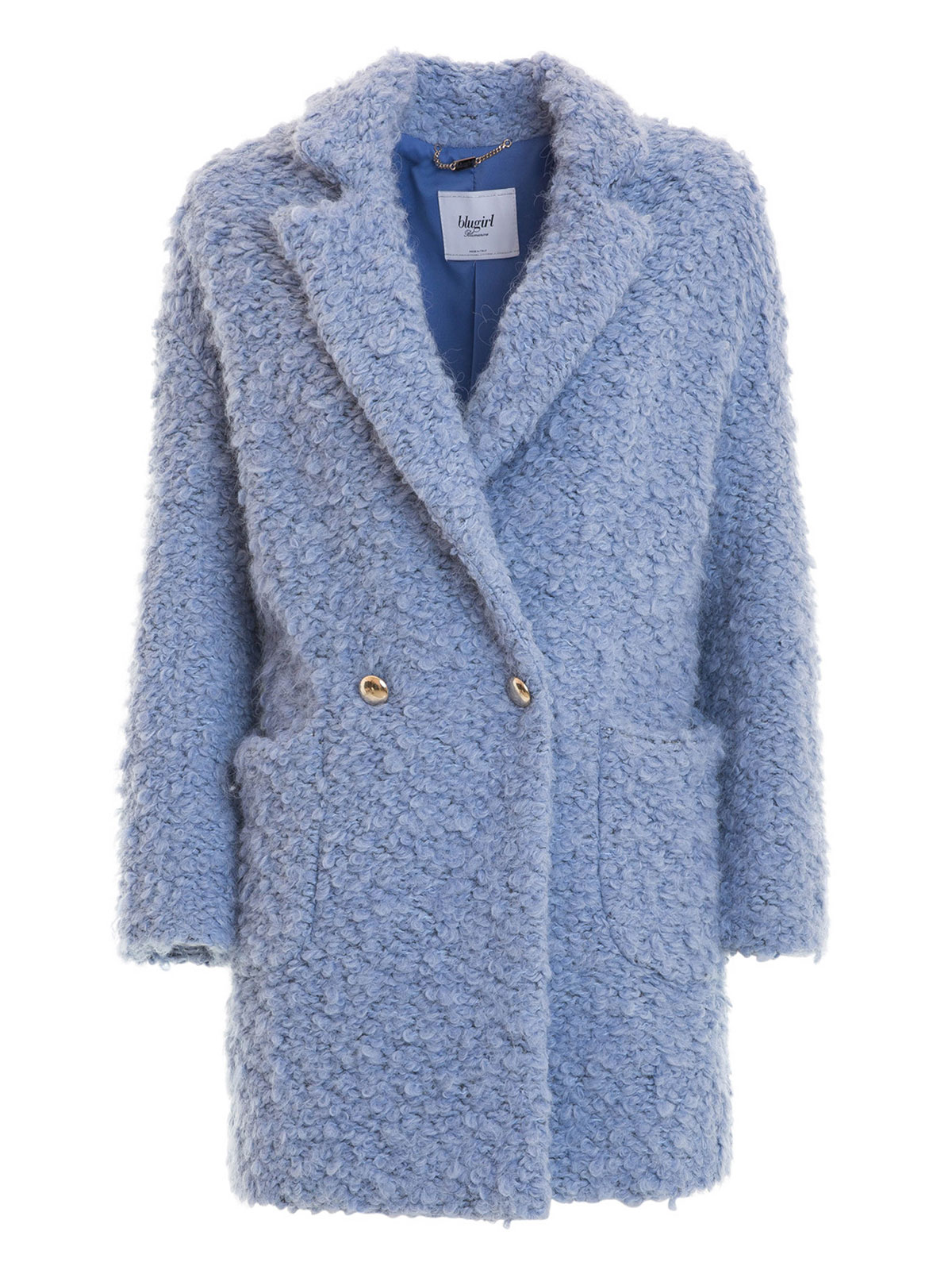Short coats Blugirl - Double breasted bouclé car coat - 2448105