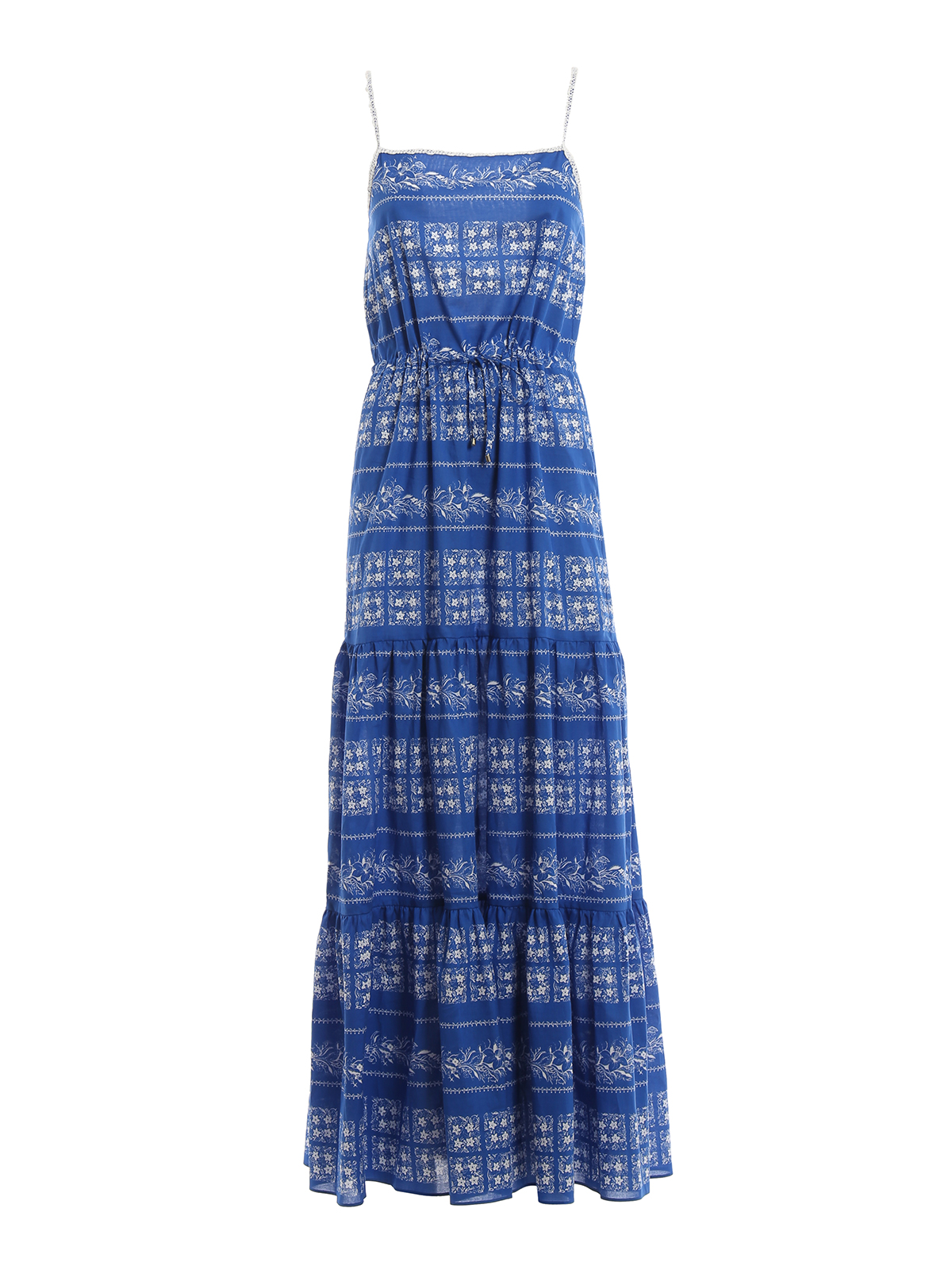 bandana print maxi dress