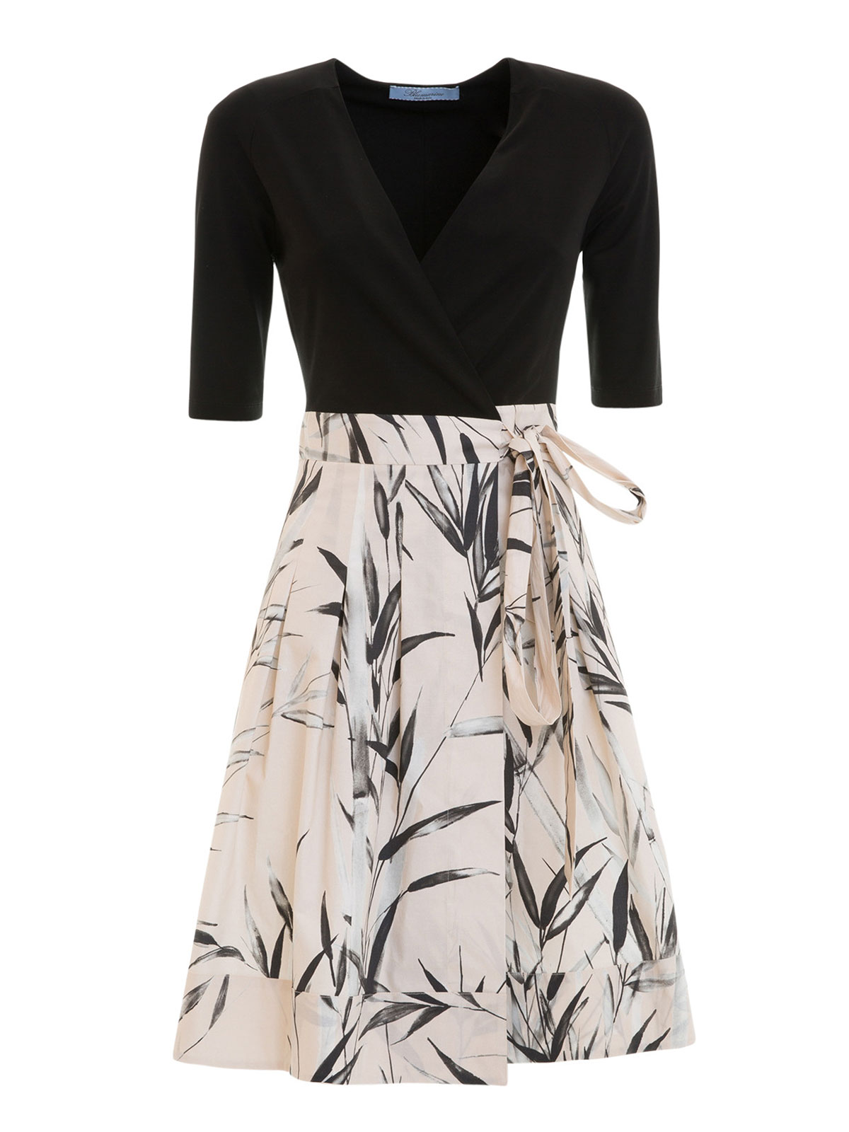 bamboo wrap dress
