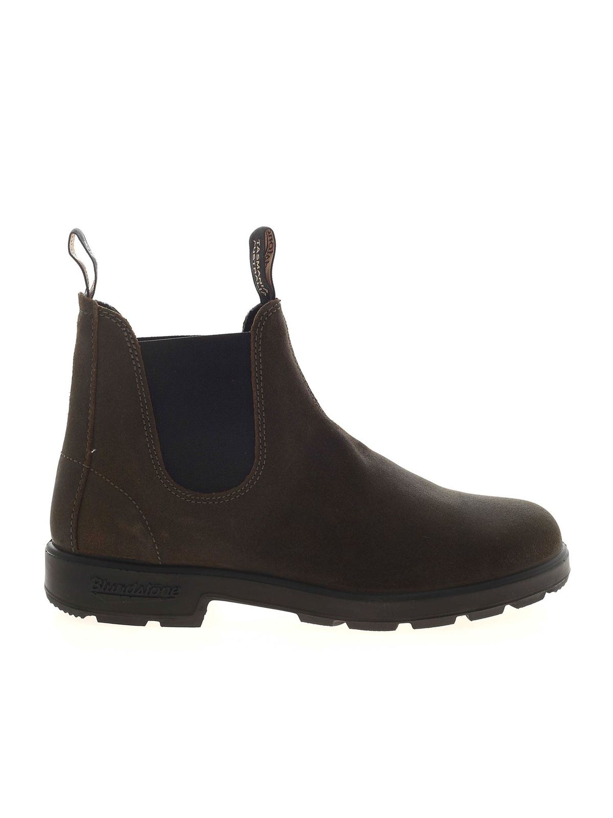Ankle boots Blundstone - Chelsea green ankle boots with stretch insert ...
