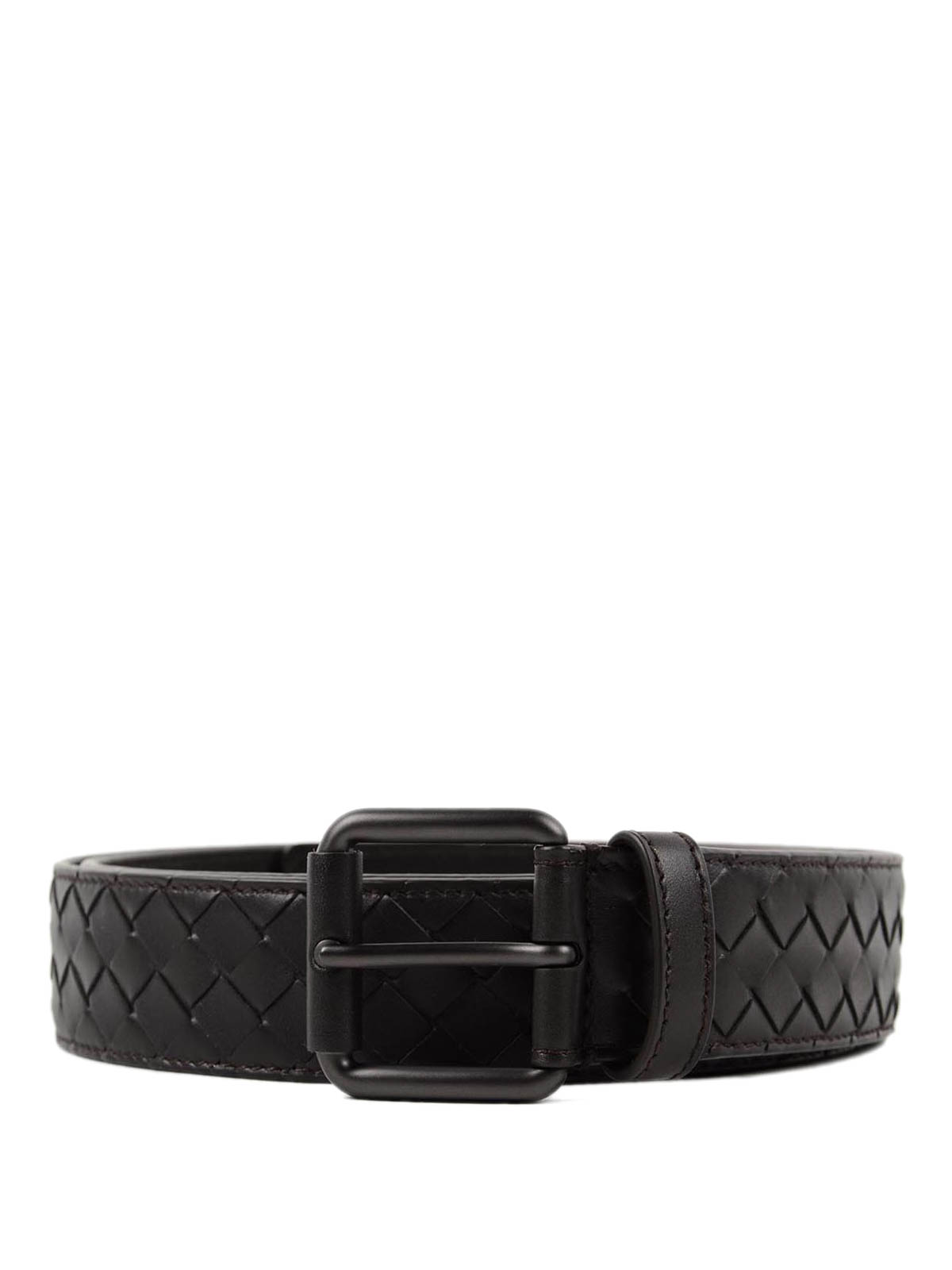 Belts Bottega Veneta - Hand-woven soft nappa leather belt - 407396V46502006